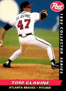 Tom Glavine 1993 Post Cereal Series Mint Card #21