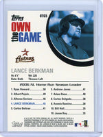 Lance Berkman 2007 Topps Own the Game Series Mint Card #OTG5
