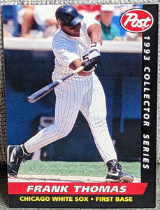 Frank Thomas 1993 Post Cereal Collector Series Mint Card #14