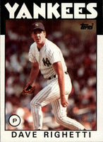 Dave Righetti 1986 Topps Series Mint Card #560
