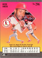 Ozzie Smith 1991 Fleer Ultra Series Mint Card #296
