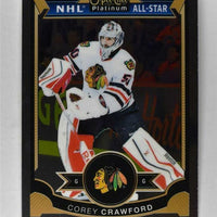 Corey Crawford 2015 2016 O-Pee-Chee Platinum Card #3