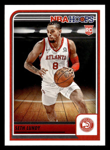 Seth Lundy 2023 2024 Panini Hoops Series Mint Rookie Card #244