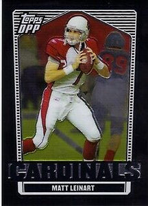 Matt Leinart 2007 Topps Draft Picks and Prospects Chrome Black Series Mint Card #54