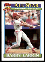 Barry Larkin 1991 O-Pee-Chee Series Mint Card #400
