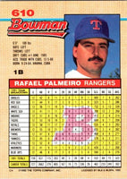 Rafael Palmeiro 1992 Bowman Series Mint Card #610
