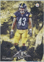 Troy Polamalu 2014 Topps Fire Series Mint Card #76
