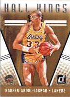 Kareem Abdul-Jabbar 2018 2019 Panini Donruss Hall Kings Series Mint Card #12
