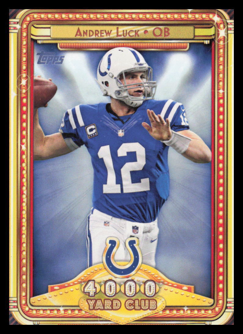 Andrew Luck 2013 Topps 4000 Yard Club Series Mint Card #7