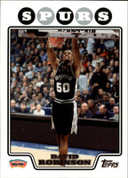 David Robinson 2008 2009 Topps Series Mint Card #179
