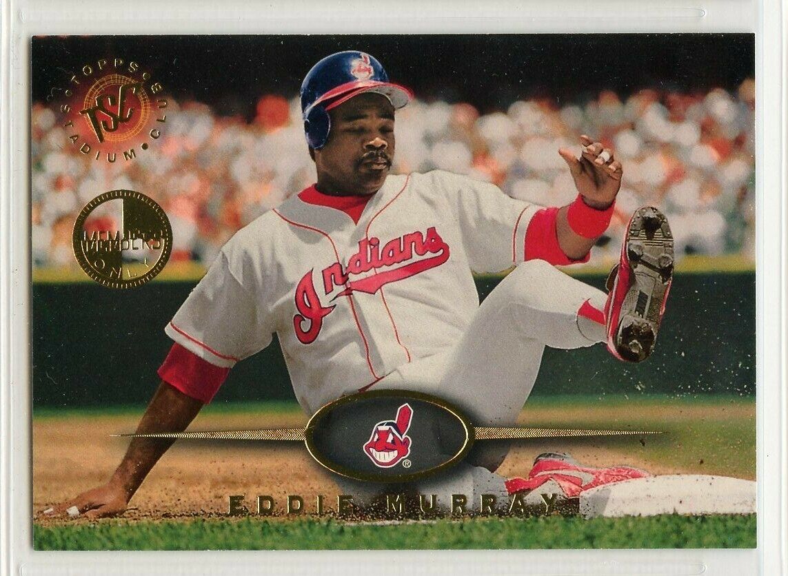 Eddie Murray 1995 Stadium Club Series Mint Card #186