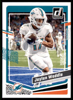 Jaylen Waddle 2023 Donruss Series Mint Card #185
