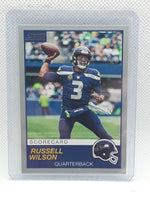 Russell Wilson 2019 Panini Score SCORECARD Series Mint Card #314
