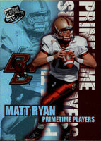 Matt Ryan 2008 Press Pass Primetime Players Series Mint Card  #PP3
