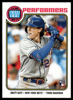 Brett Baty 2023 Topps Heritage New Age Performers Series Mint Card #NA-12
