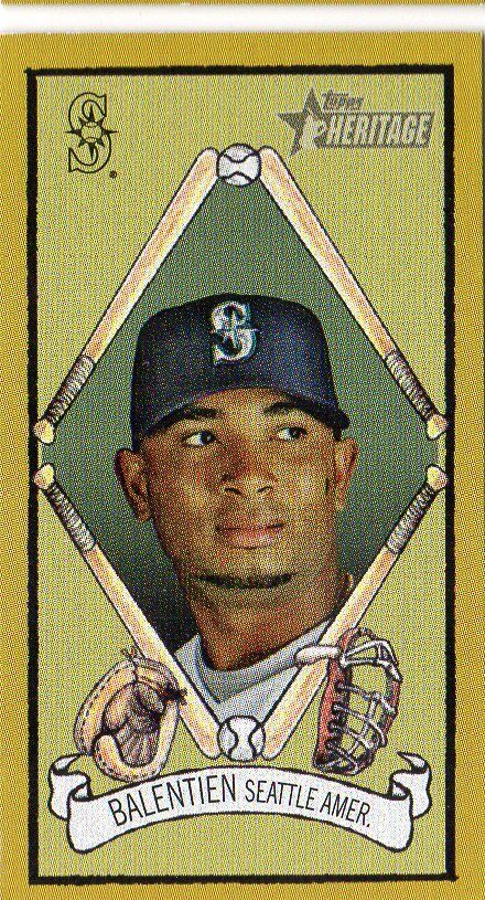Wladimir Balentien 2008 Topps Heritage T205 Mini Card #HTCP14