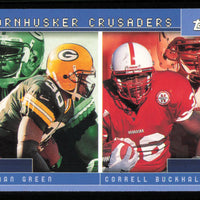 Ahman Green and Correll Buckhalter 2001 Topps Combos Series Mint Card #TC15