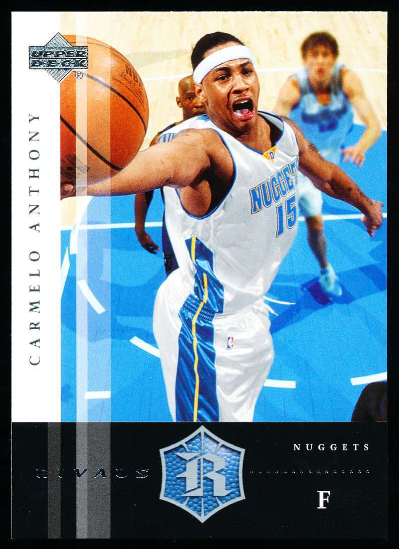 Carmelo Anthony 2004 2005 Upper Deck Rivals Series Mint Card #17