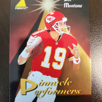 Joe Montana 1994 Pinnacle Performers Series Mint Card #PP11