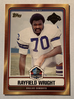 Rayfield Wright 2006 Topps Hall of Fame Tribute Mint Card #HOFT-RWR
