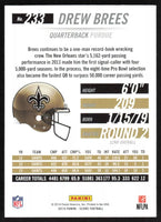 Drew Brees 2014 Score Hot 100 Series Mint Card #233
