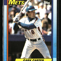 Gary Carter 1990 Topps Series Mint Card #790
