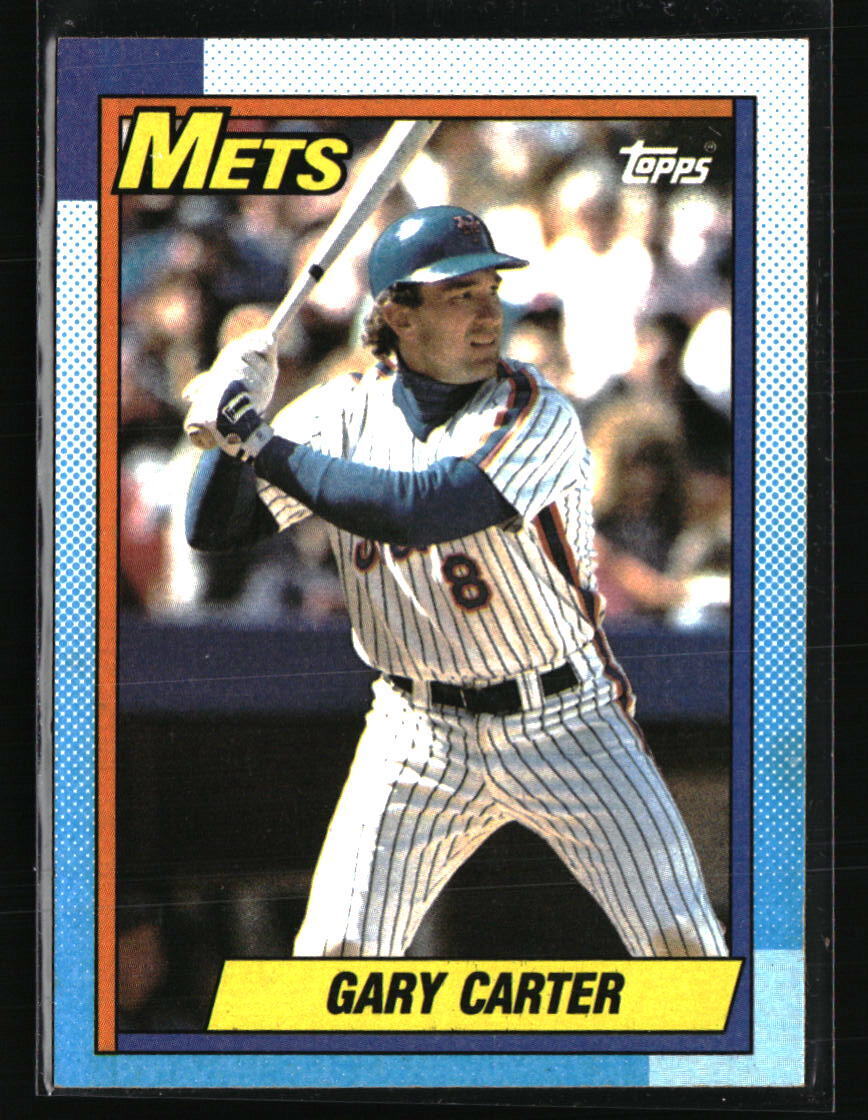 Gary Carter 1990 Topps Series Mint Card #790