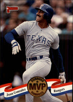 Juan Gonzalez 1993 Donruss MVP Series Mint Card #21
