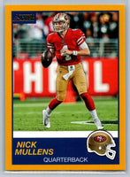 Nick Mullens 2019 Score GOLD Series Mint Card #305
