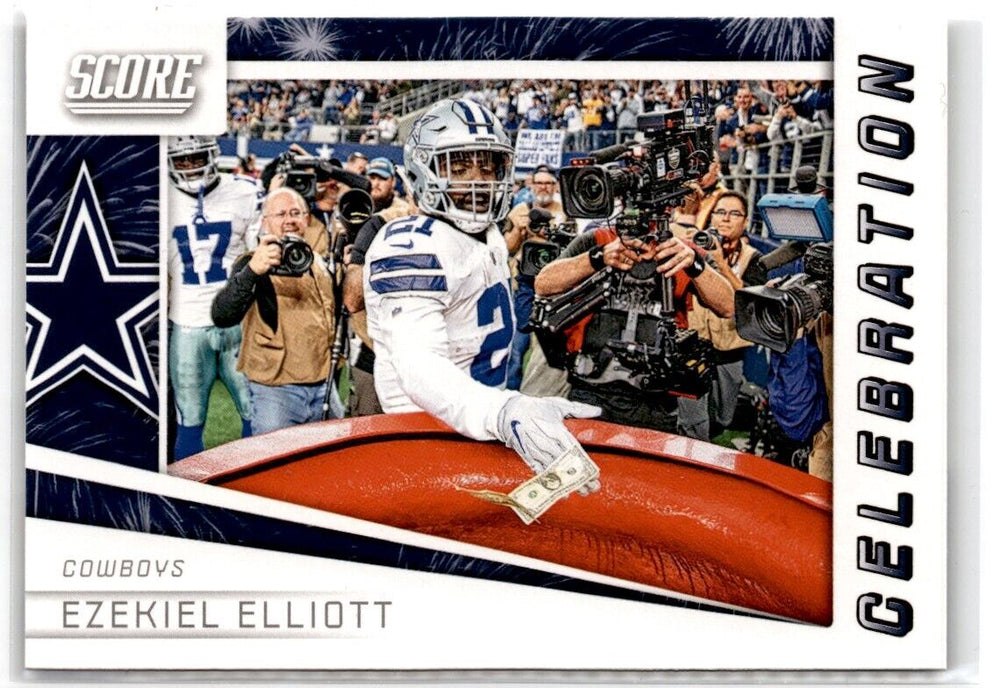 Ezekiel Elliott 2019 Score Celebration Series Mint Card #C2