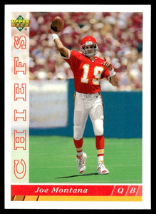 Joe Montana 1993 Upper Deck Series Mint Card #460