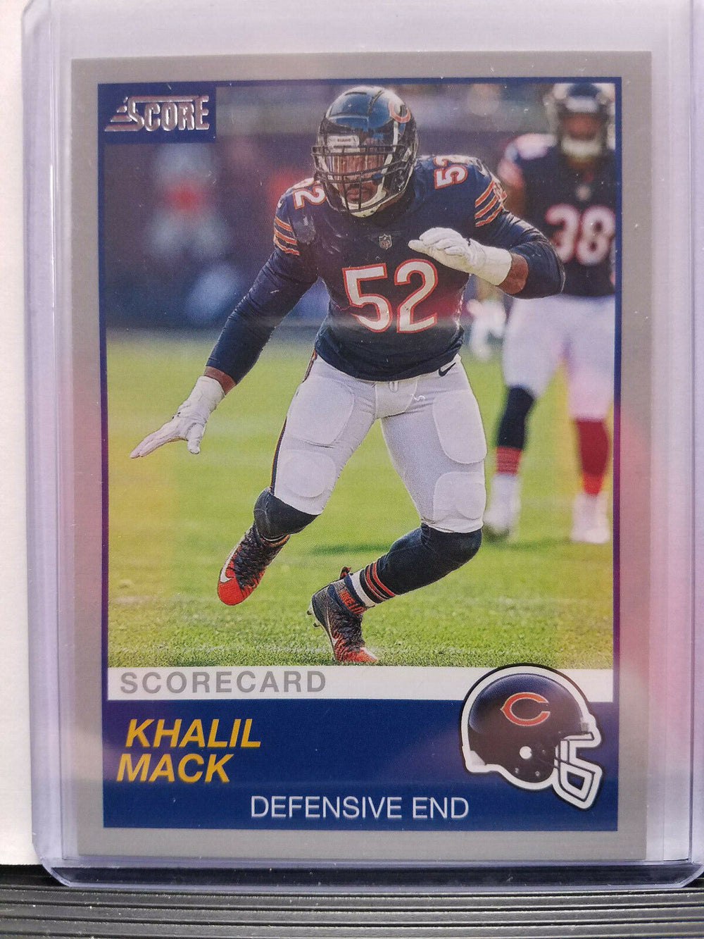 Khalil Mack 2019 Panini Score SCORECARD Series Mint Card #207