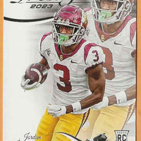 Jordan Addison 2023 Panini Prestige Series Mint Rookie Card #352