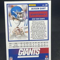 Jaxson Dart 2025 Score GREEN Series Mint Rookie Card #35