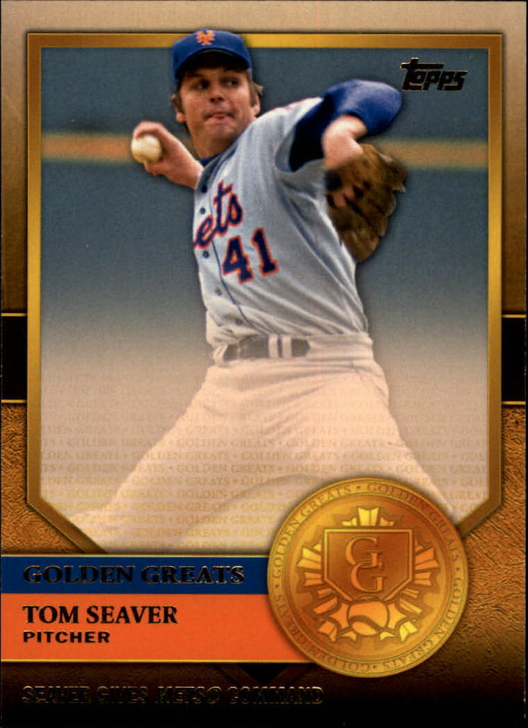 Tom Seaver 2012 Topps Golden Greats Series Mint Card #GG56