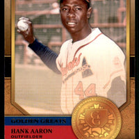 Hank Aaron 2012 Topps Golden Greats Series Mint Card #GG52
