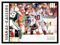 Eli Manning 2019 Score Signal Callers Series Mint Card #SC-30
