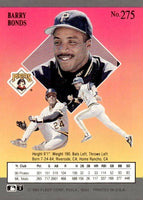 Barry Bonds 1991 Fleer Ultra Series Mint Card #391
