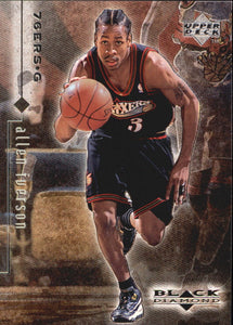 Allen Iverson 1998 1999 Upper Deck Black Diamond Series Mint Card #66