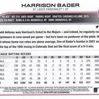 Harrison Bader 2022 Topps Chrome Pink Series Mint Card #31