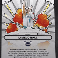 LaMelo Ball 2023 2024 Panini Donruss Bomb Squad Series Mint Card #13
