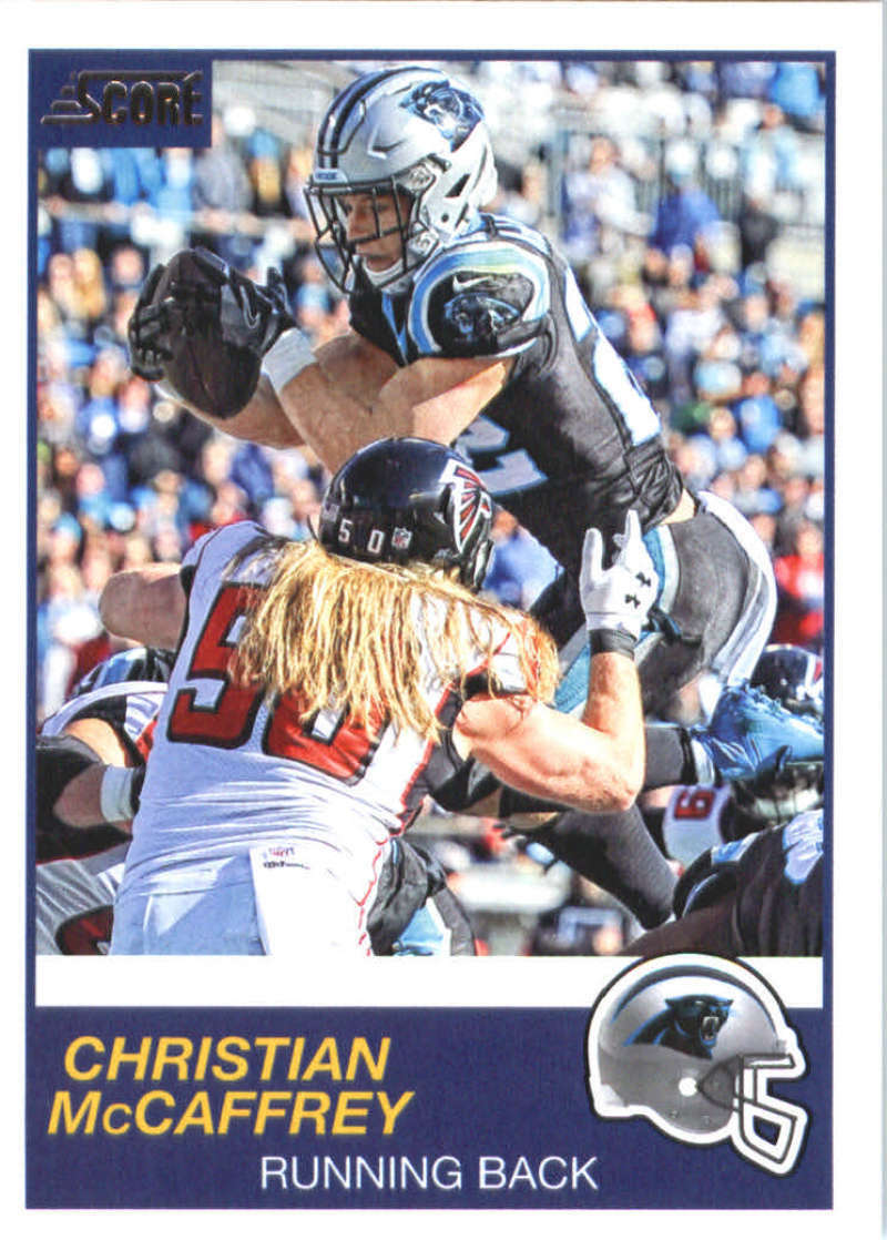 Christian McCaffrey 2019 Panini Score Series Mint Card #254