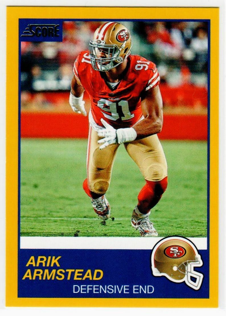 Arik Armstead 2019 Score GOLD Series Mint Card #313