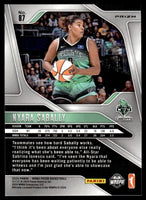 Nyara Sabally 2024 Panini Prizm WNBA Ice Series Mint Card #87
