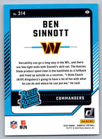 Ben Sinnott 2024 Donruss Rated Rookie Series Mint Card #314
