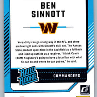 Ben Sinnott 2024 Donruss Rated Rookie Series Mint Card #314
