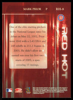 Mark Prior 2005 Donruss Zenith Red Hot Series Mint Card #RH-8
