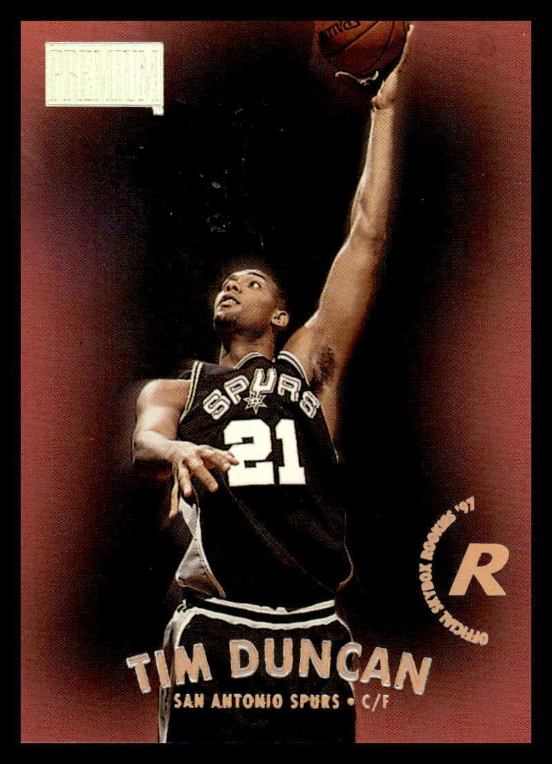 Tim Duncan 1997 1998 SkyBox Premium Series Mint ROOKIE Card #112