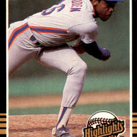 Dwight Gooden 1985 Donruss Highlights Series Mint Card #33