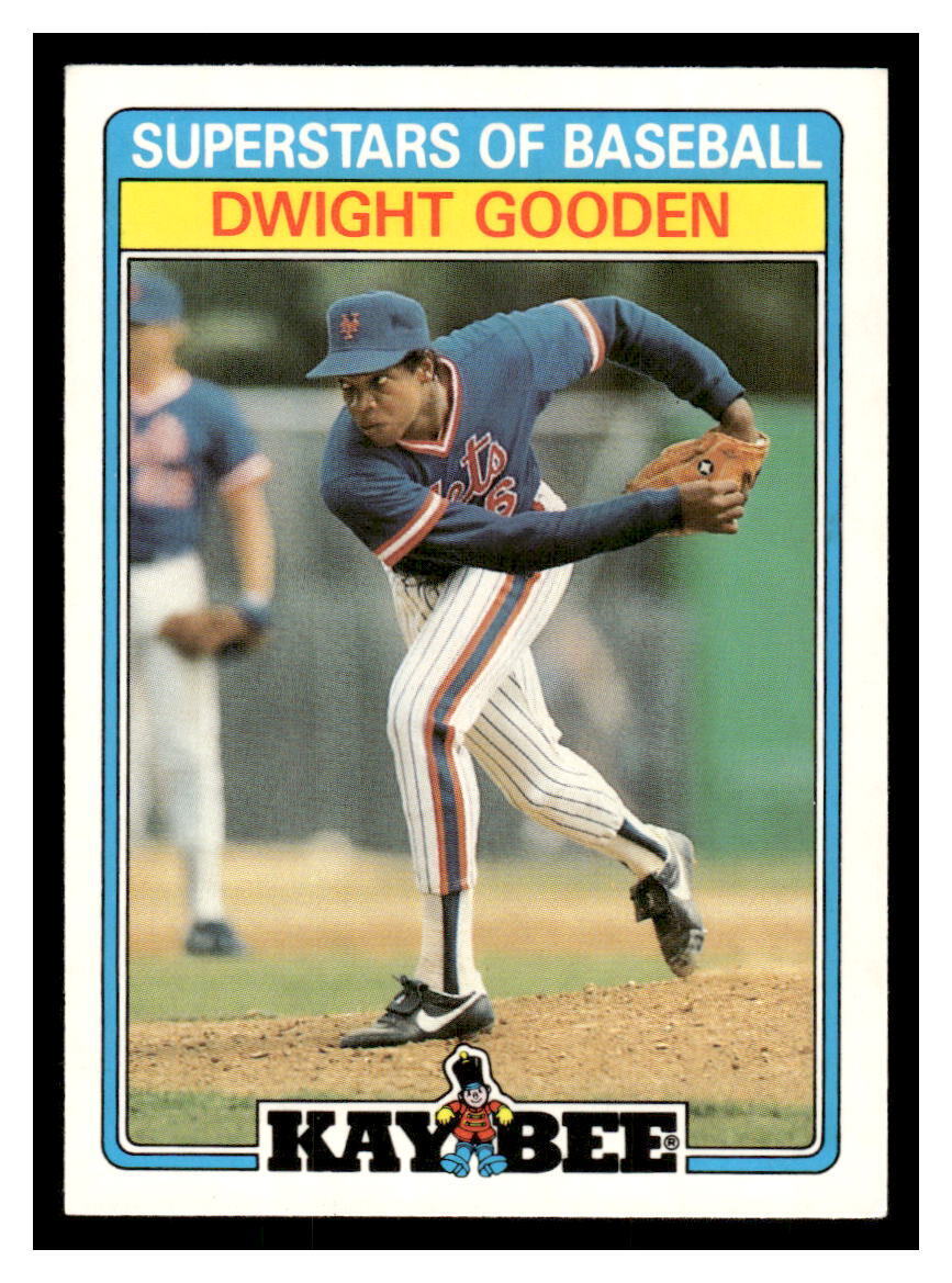 Dwight Gooden 1987 Topps Kay-Bee Superstars of Baseball Series Mint Card #13
